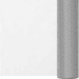 vidaXL Fliegengitter mit Edelstahl 60 x 200 cm Silber
