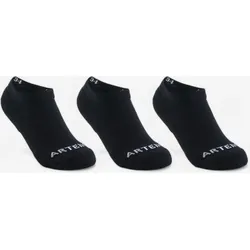 Kinder Tennissocken Low 3er-Pack - RS 100 schwarz 35/38