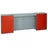 KÜPPER Hängeschrank Stahl 160 x 60 x 19 cm Rot/Silber