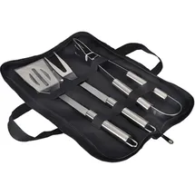 blyno 3-teiliges Grillbesteck-set Edelstahl Weiß