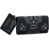 DESIGUAL Poker Face Mariona Geldbörse Damen schwarz