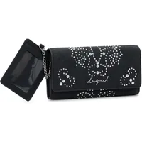 DESIGUAL Poker Face Mariona Geldbörse Damen schwarz
