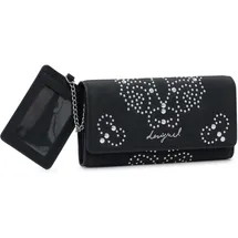 DESIGUAL Poker Face Mariona Geldbörse Damen schwarz