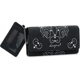 DESIGUAL Poker Face Mariona Geldbörse Damen schwarz
