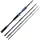 Hearty rise Slash Monster BC 2,10m 20-80g - Reise Baitcasterrute für Hechte & Peacocks, Hechtrute für Angelreisen, Rute