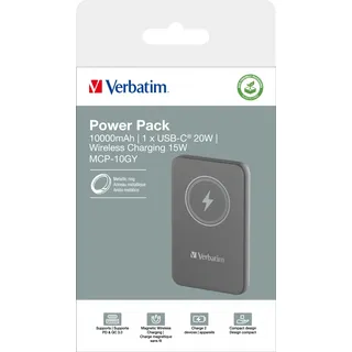 Verbatim Charge 'n' Go Powerbank Grau