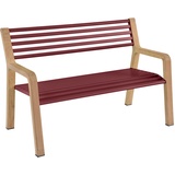 Fermob SOMERSET Bank Aluminium/Teak 122x62x82 cm