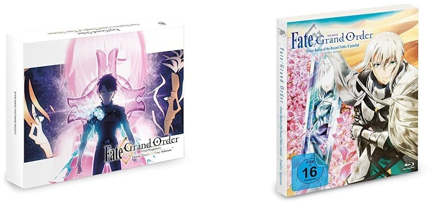Fate/Grand Order - Final Singularity Grand Temple of Time: Solomon - The Movie - [Blu-ray] & Fate/Grand Order - Divine Realm of the Round Table: Camelot Paladin; Agateram - The Movie - [Blu-ray]