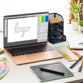 Relaxdays 10044561 Schreibtischablage