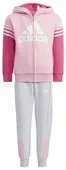 Kinder Adidas AG Adidas Kinder Badge of Sport Fleece Set - light pink/light grey heather - 110