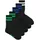 JACK & JONES JACK&JONES Herren Tennissocken, 5er Pack - JACDEHLI TENNIS SOCKS 5 PACK, One Size Schwarz 40-46