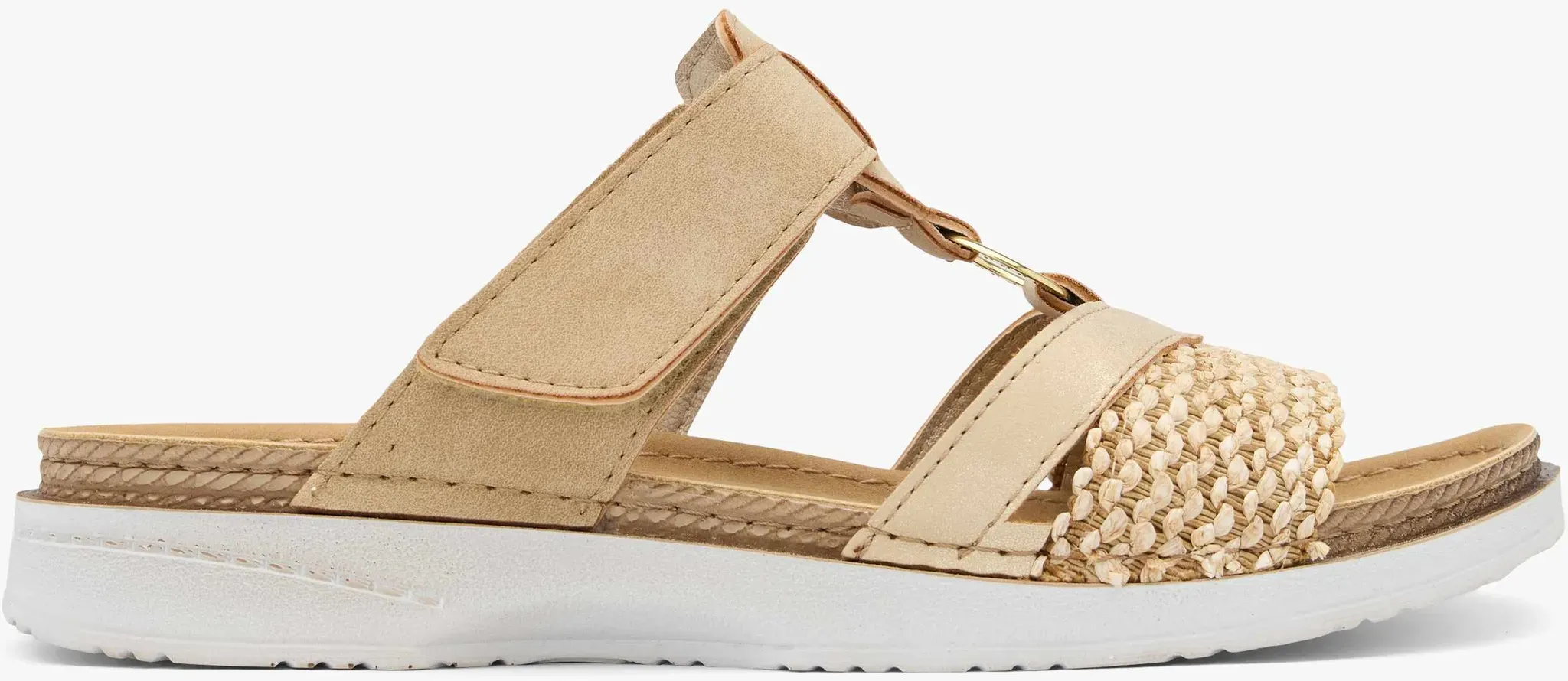 Romika  Flache Pantolette Beige, Damen, Größe: 40 - Romika  Flache Pantolette Beige, Damen, Größe: 40 - woman - Beige