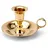 Nklaus Kerzentablett 9,5cm Messing Gold