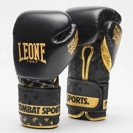 Leone1947 Dna Leder Künstliche Boxhandschuhe - Black - 16 oz