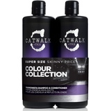 Tigi Catwalk Fashionista Violet 750 ml + Conditioner 750 ml Geschenkset