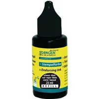 Stanger Stempelfarbe 25 ml Schwarz