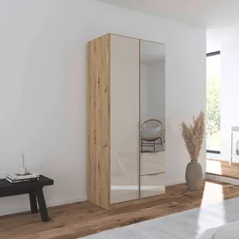 OTTO home Drehtürenschrank AGORDO 91 x 210 x 54 cm Beige