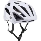 Fox Crossframe Pro Solids, CE Helm - - Fahrrad Helm, Leichtgewicht kühlt optimal, Sicherheit durch MIPS,White,L
