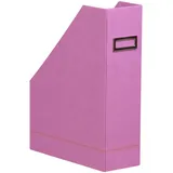 Rhodia 318931C Zeitschriftenständer Kunstleder, lila Orange