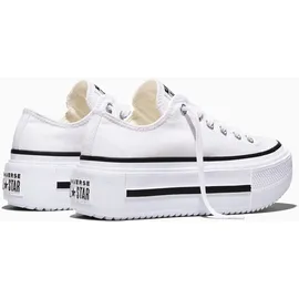 Converse Chuck Taylor All Star Lift Double Damen Weiß/Schwarz 39