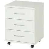 Sconto Rollcontainer ¦ weiß ¦ Maße (cm): B: 46 H: 58 T: 40.0