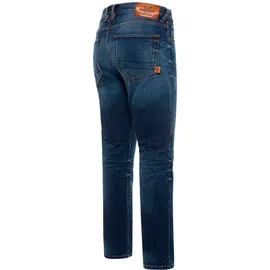 Rokker Rokkertech Straight Jeans - Dunkelblau - W33/L34