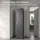 home collective Mehrzweckschrank 40 x 35 x 184 cm Anthrazit