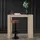 ML-Design Bartisch mit 3-stufigem Regal, Sonoma-Eiche, 117x106x57cm viel Stauraum,