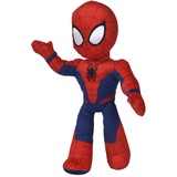 SIMBA Disney Marvel Spiderman Poseable 25cm Plüschfigur, für Kinder ab den ersten Lebensmonaten geeignet