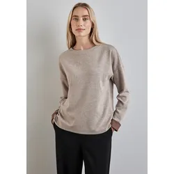 Langarmshirt, Gr. 38, rich mocha melange, , 90296204-38