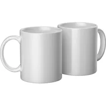 Cricut Kaffeetasse 0,355 l Weiß 2 St.