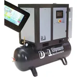 Apex Digital Schraubenkompressor Schraubenverdichter 2100L 15kW 10bar 500L Behälter +Trockner