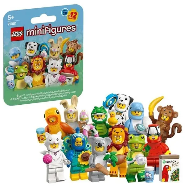 Minifigures 71051 ® Minifiguren Tiere Serie 28