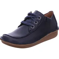 CLARKS Funny Dream Oxford, Navy Leather, 39.5 EU