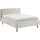 Meise Möbel meise.möbel Polsterbett Mattis 120 x 200 cm Stoff Weiß Ivory