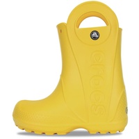 Crocs Handle It Rain Boot K, Unisex-Kinder Gummistiefel, Gelb