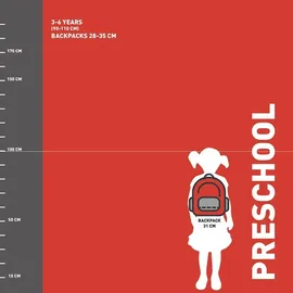 COFI Paw Patrol 3D Schulrucksack Freizeitrucksack - Blau