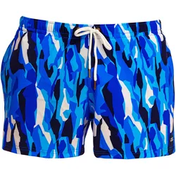 Badeshorts für Herren Funky Trunks Shorty Shorts Short BLAU 34