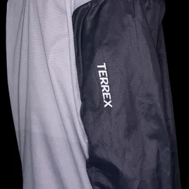 adidas Terrex Mt Windbreaker Jacke - Black / White / Grey Six - L