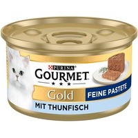 Purina 48 x 85g Feine Pastete Thunfisch Gourmet Gold