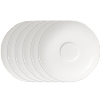 Villeroy & Boch Kaffeeuntertasse 6 Stk Twist White Geschirr