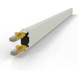 PATCHBOX patchbox.one Kupferkassette 30RU (1,8 m), Cat. 6a, U/UTP, PoE++, gelb