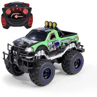 DICKIE RC-Monstertruck Jungle Wrestler Ford F150 4CH RTR grün schwarz (201106016)