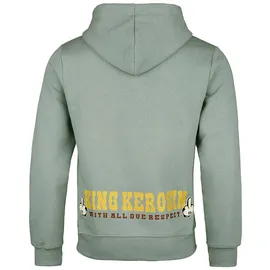 King Kerosin Kapuzenpullover - Badass Hoodie - M bis 4XL - für Männer - Größe 3XL - grün - 3XL
