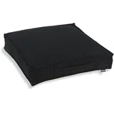 H.O.C.K. Matratzenkissen Outdoor Classic Uni Bodenkissen (50x50x10cm, Schwarz Sun)