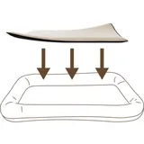 Knuffelwuff Hundebett Globetrotter XXL weiß