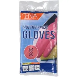 ENA Multipurpose Haushaltshandschuhe, rot 1000003823 , 1 Packung = 12 Paar, Größe S