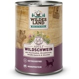 Wildes Land | Wildschwein mit Pastinake | Classic Adult | 6 x 400 g