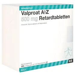Valproat AbZ 500 mg Retardtabletten 200 St