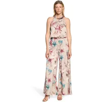 Vera Mont Damen mit Blumenprint 40, Beige/Dark Red - 40W